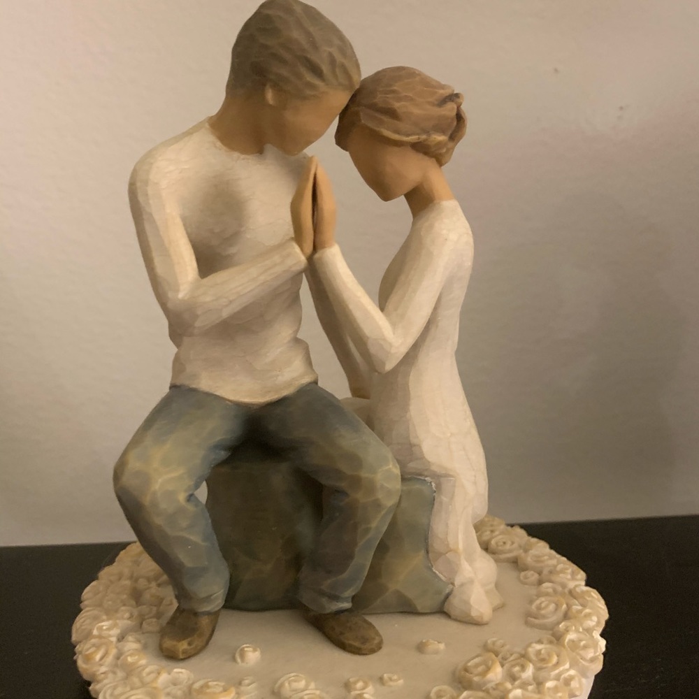 Willow tree cake topper